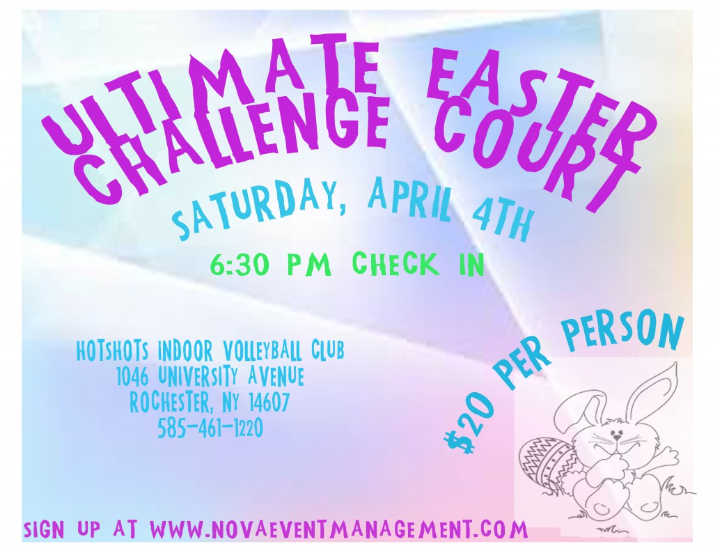 ULTIMATE EASTER CHALLENGE COURT