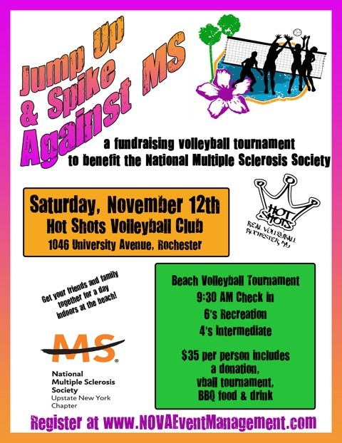 Spike againsts MS Volleyball Tournament 11-12-16