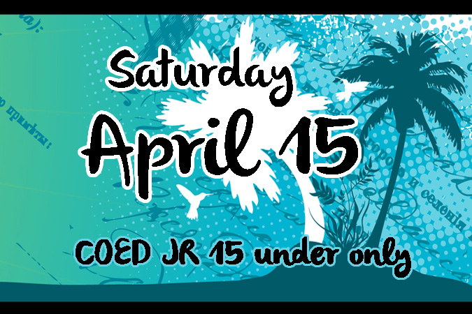 Jr Beach Coed 2's 15 Under 4-15-17 (Sat)