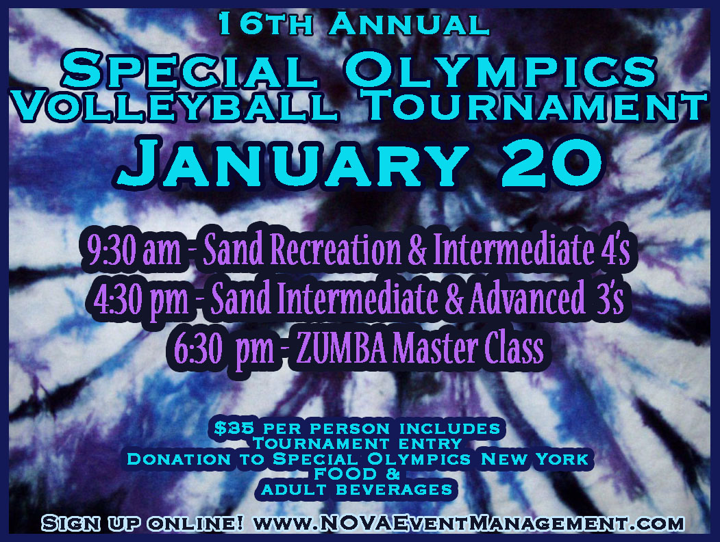16th Annual Special Olympics Volleyball Tournament 1-20-18 (Sat)